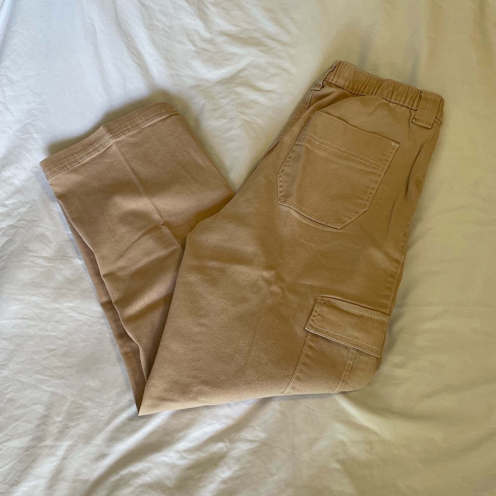 Kaki cargo pants
